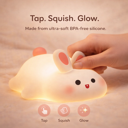 Bunny Glow Rechargeable Night Light for Loved Ones